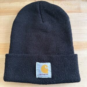 Carhartt Knit Cuffed Beanie in Black
